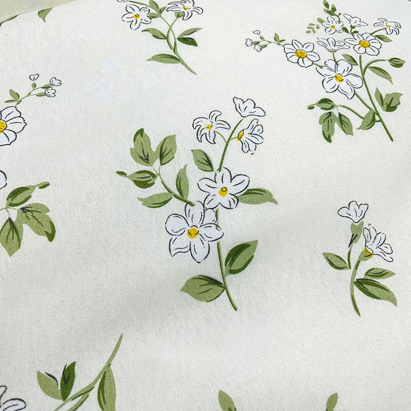 Vintage Chamomile Flower Bedding Set