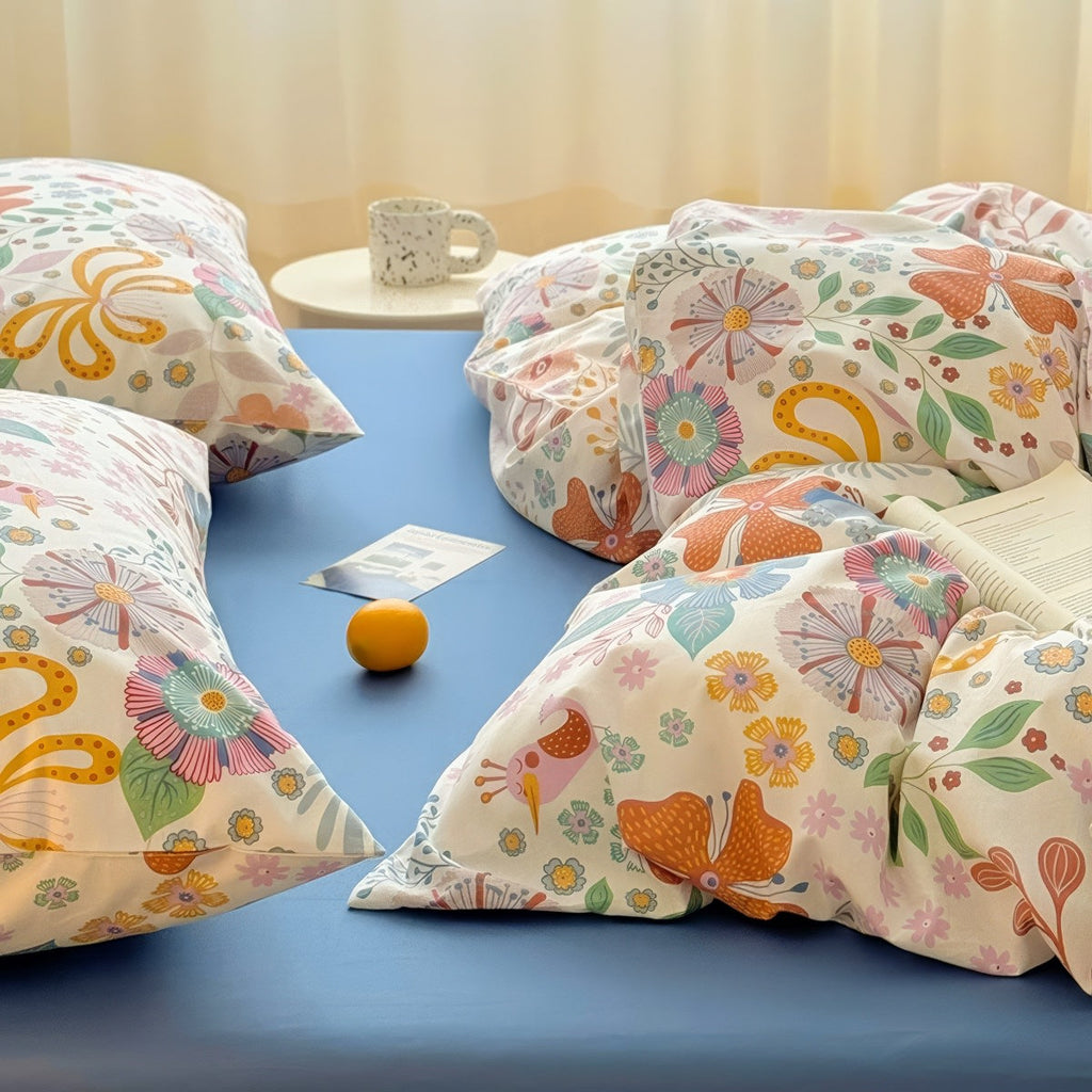 Funky Flowers Bedding Set