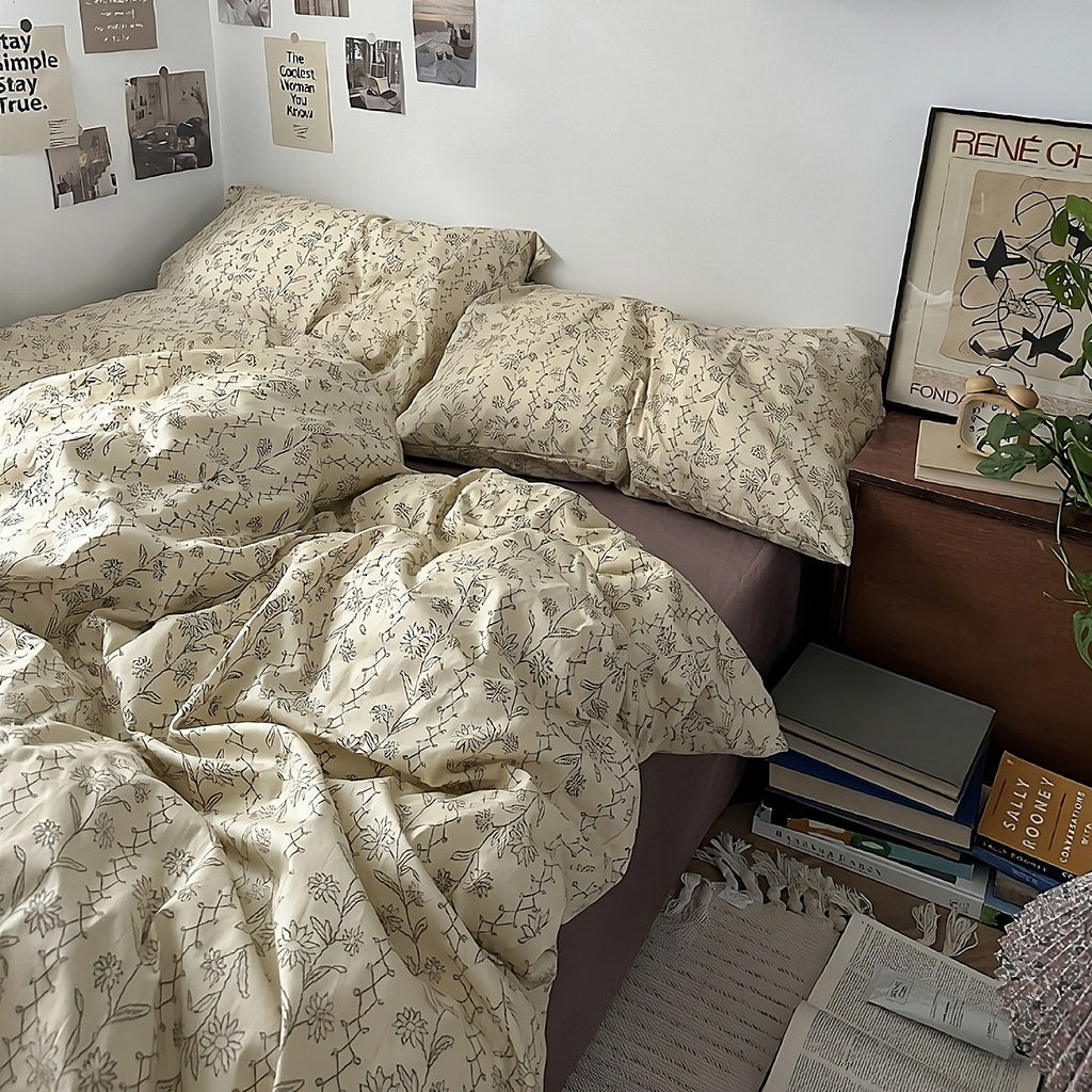Vintage Floral Dream Bedding Set