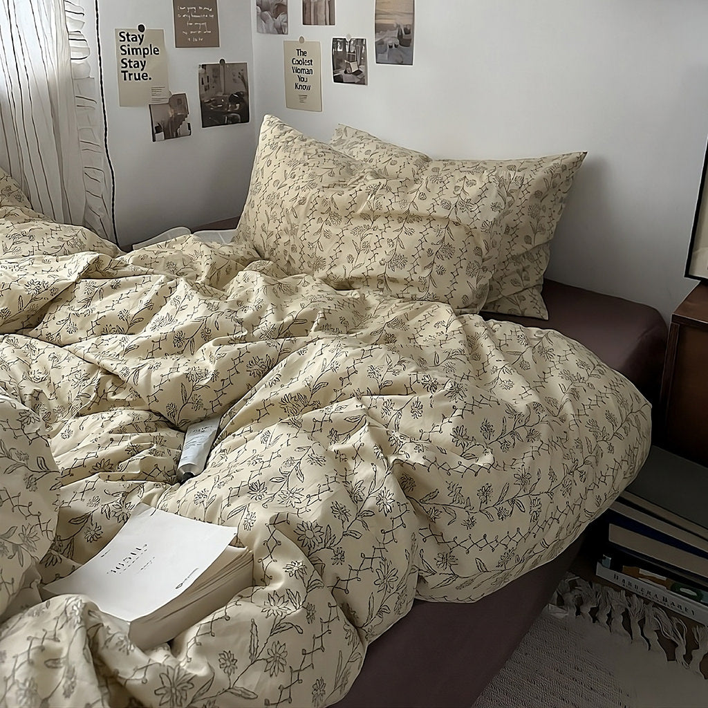 Vintage Floral Dream Bedding Set